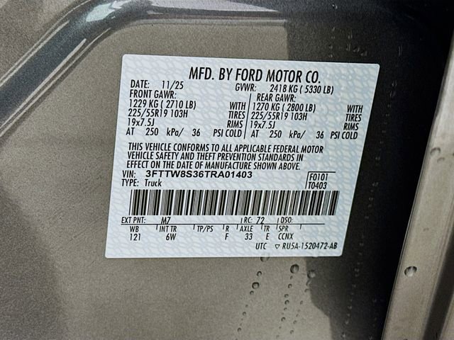 New 2026 Ford Maverick Lariat w/ Black Appearance Package image 32