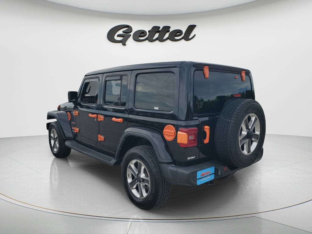 Used 2021 Jeep Wrangler Unlimited Sahara w/ Safety Group AWD/4WD image 7