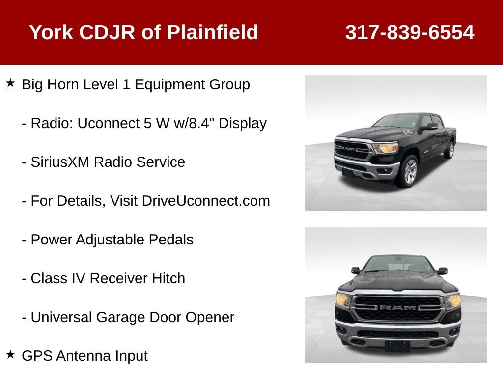 Used 2022 RAM 1500 Big Horn image 30