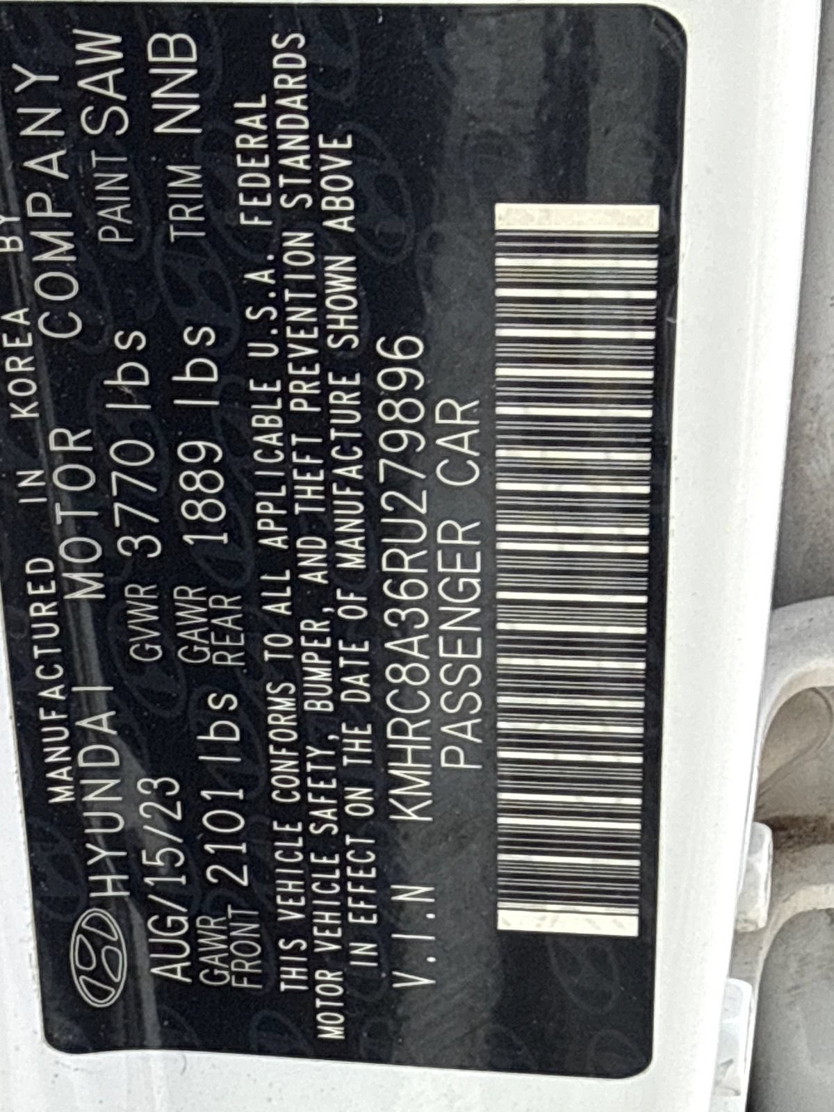 Used 2024 Hyundai Venue SEL FWD image 33
