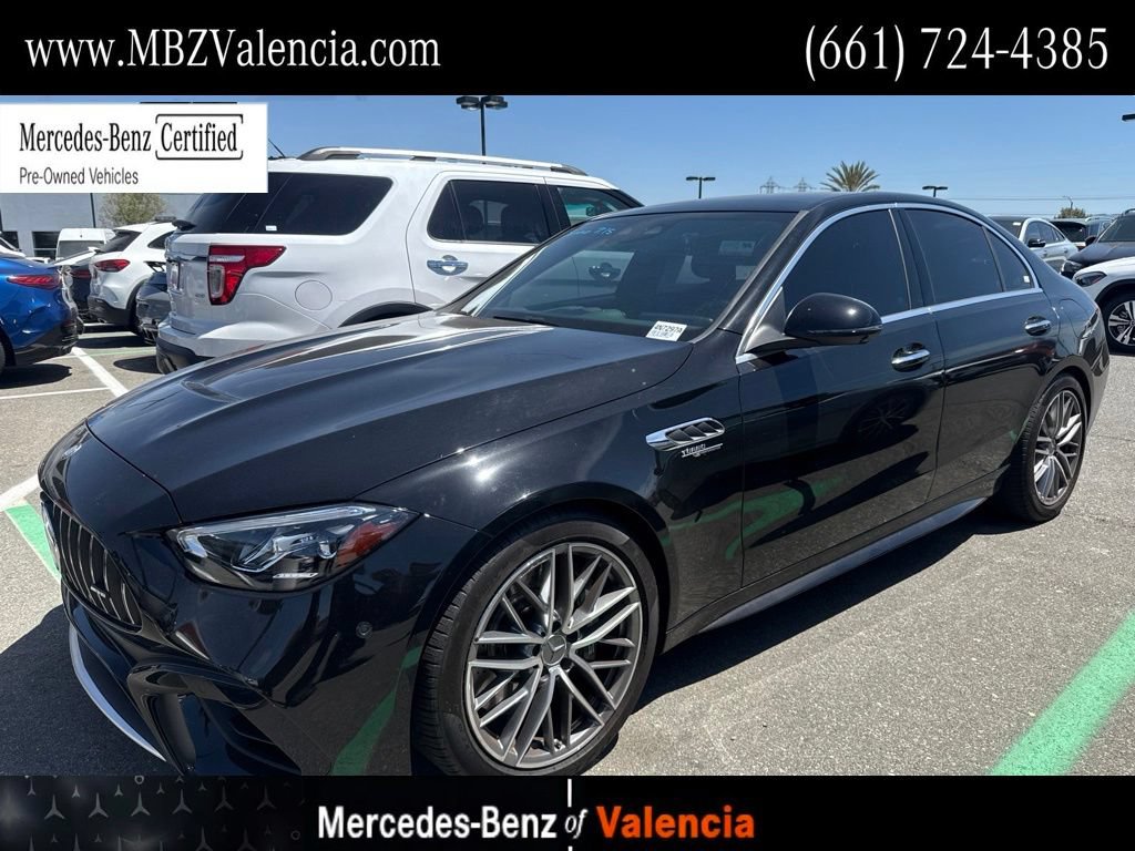 Certified 2024 Mercedes-Benz C 63 AMG S image 1