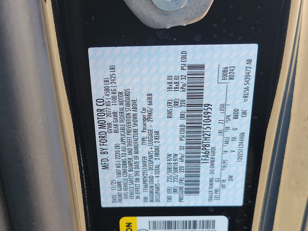 New 2026 Ford Mustang Coupe image 13