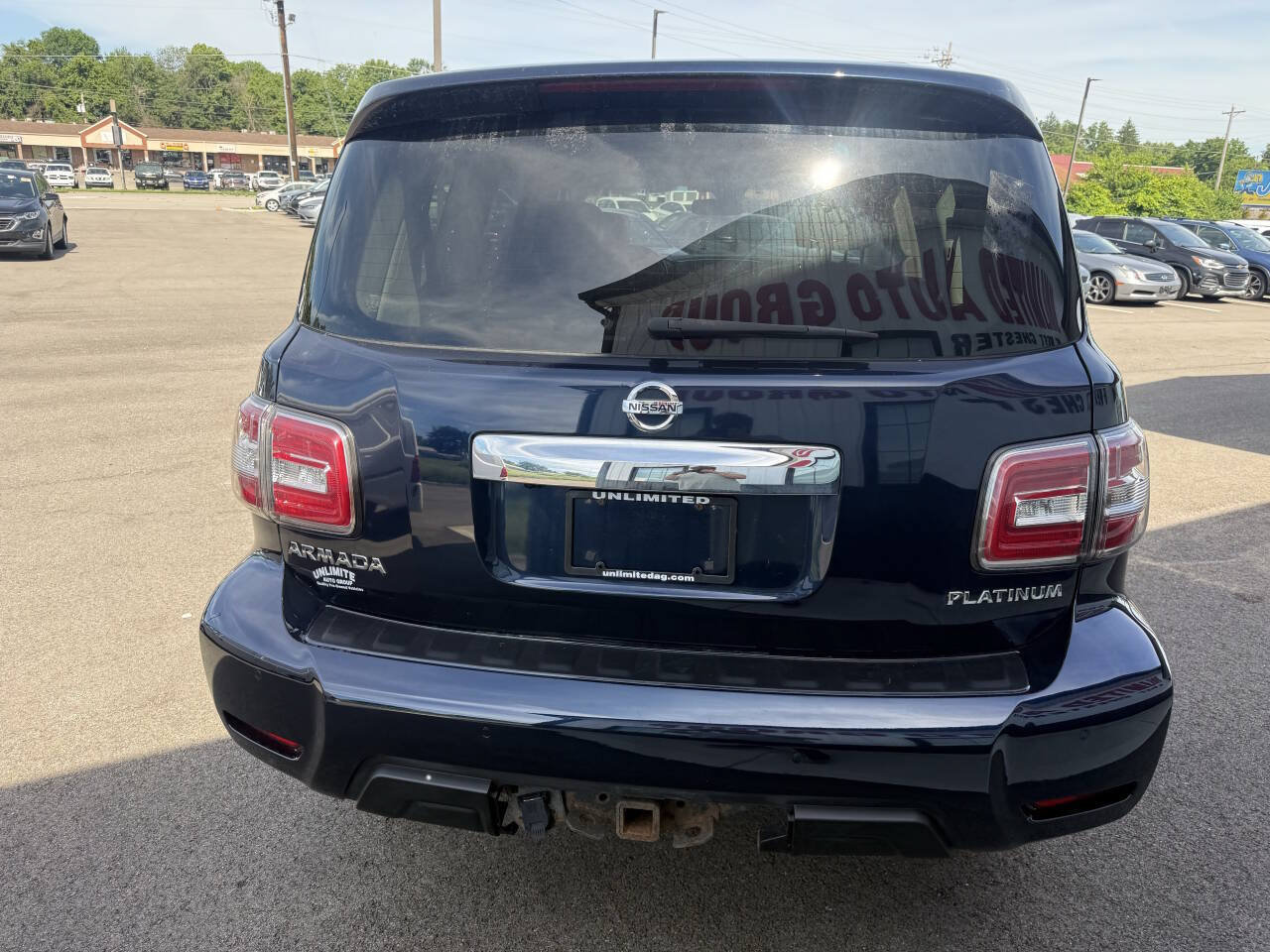 Used 2017 Nissan Armada Platinum w/ Captain Seat Package AWD/4WD image 10