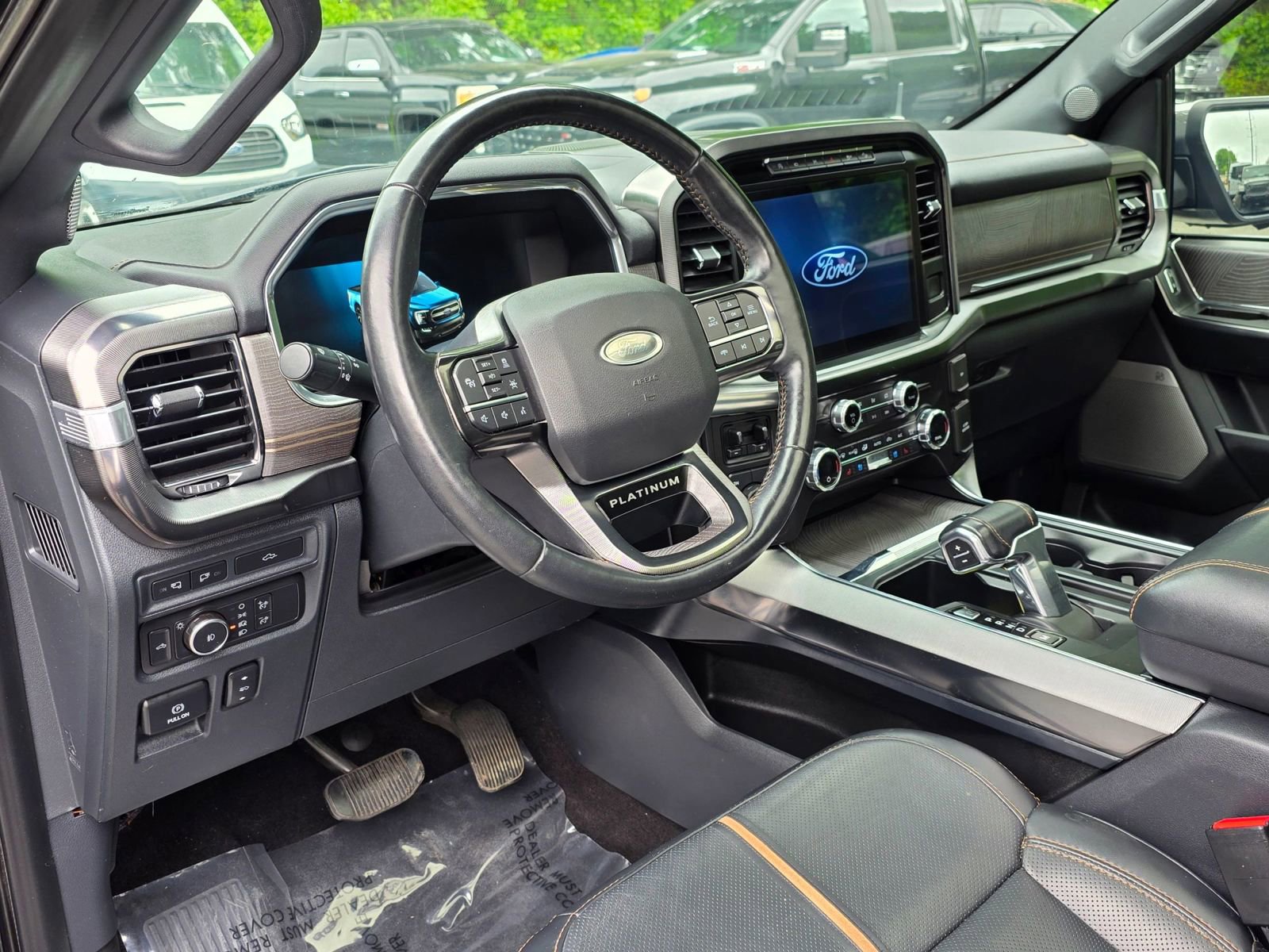 Used 2021 Ford F150 Platinum w/ Max Trailer Tow Package AWD/4WD image 12