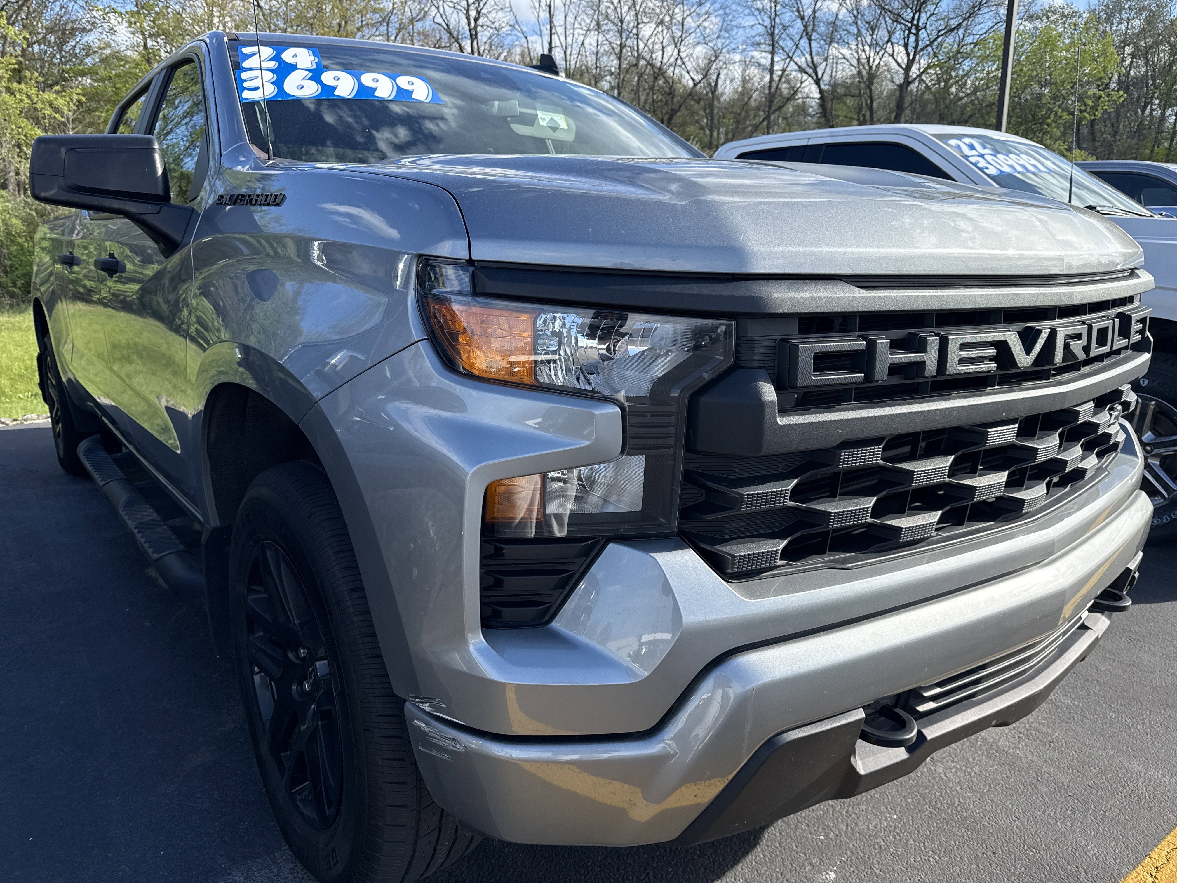 Used 2024 Chevrolet Silverado 1500 Custom w/ Rally Edition AWD/4WD image 2