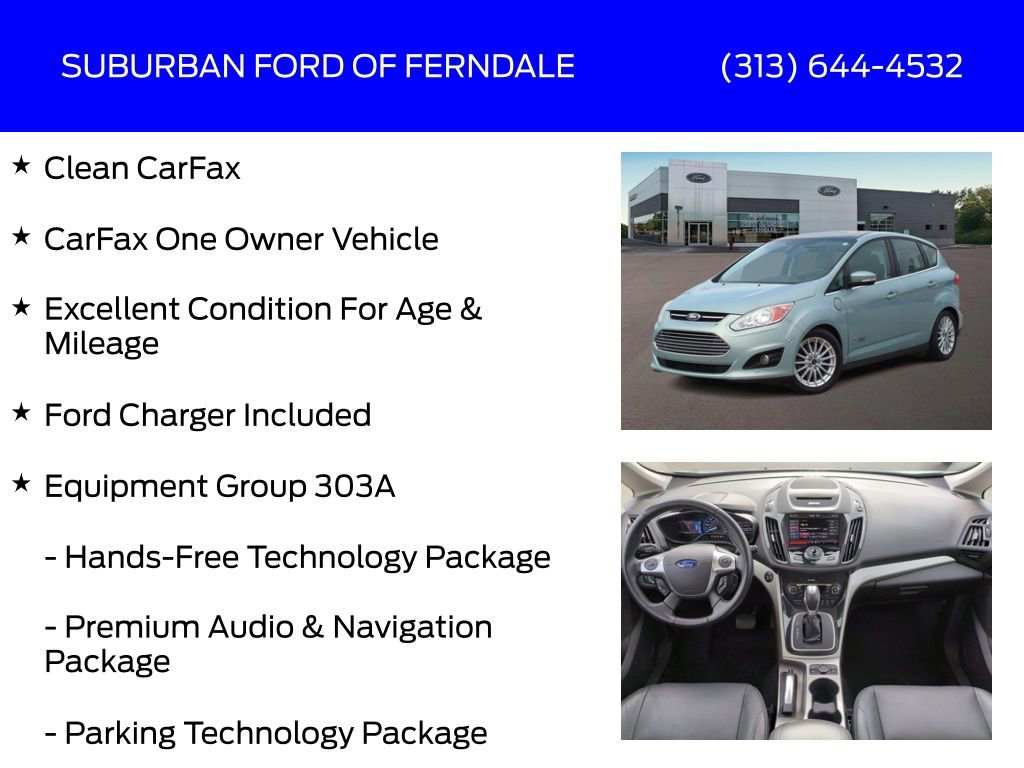 Used 2014 Ford C-MAX Energi SEL w/ Equipment Group 303A image 4