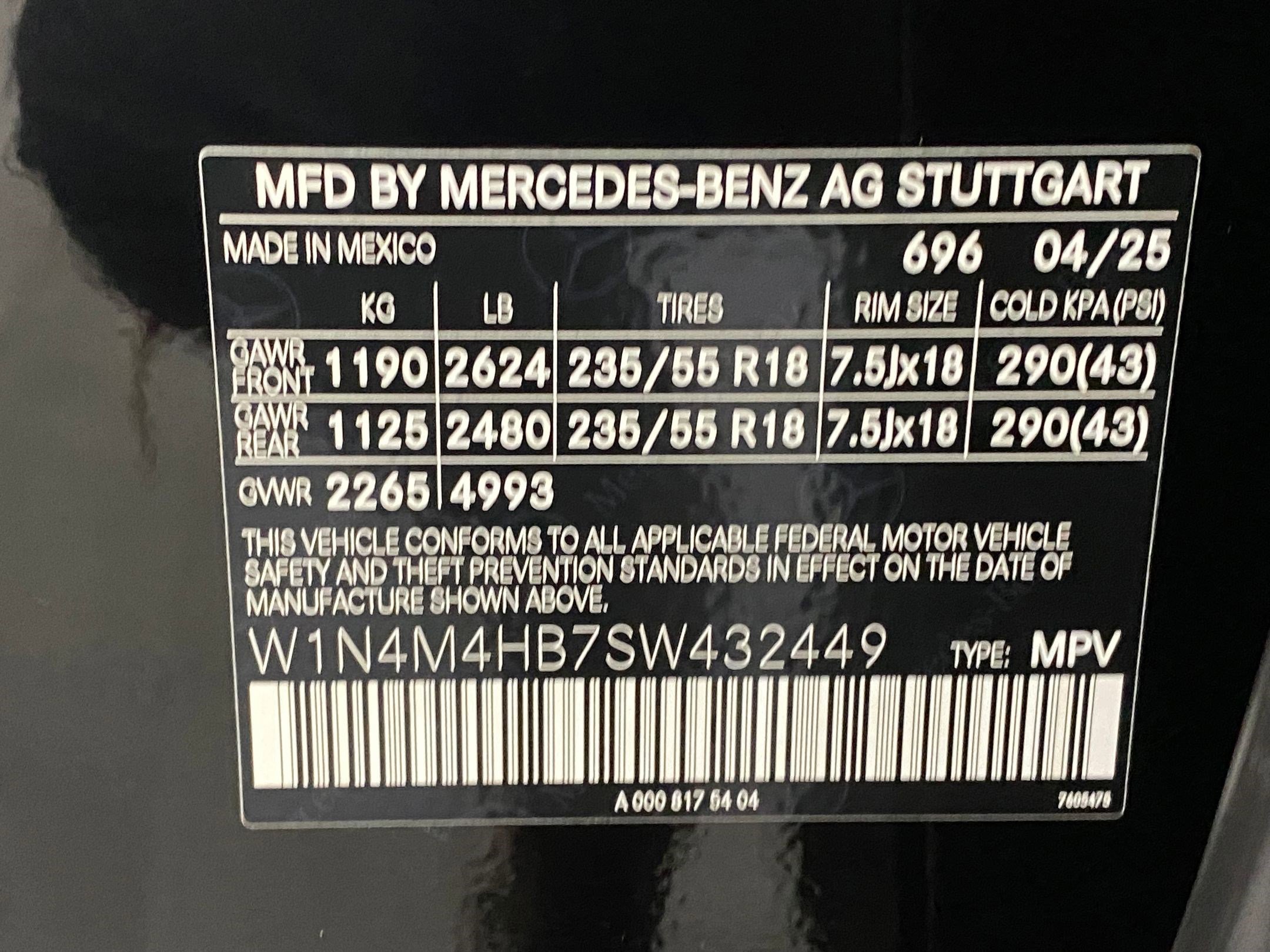 New 2025 Mercedes-Benz GLB 250 4MATIC image 20