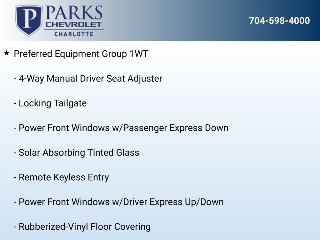 New 2025 Chevrolet Silverado 1500 W/T w/ WT Value Package image 7