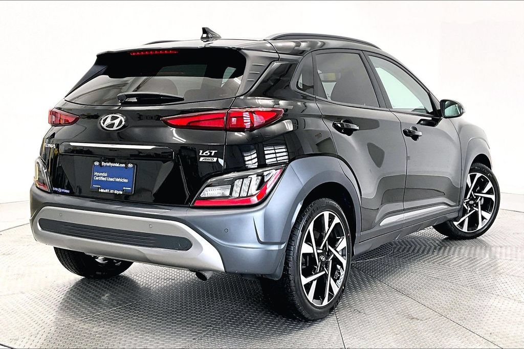 Certified 2022 Hyundai Kona Limited AWD/4WD image 2