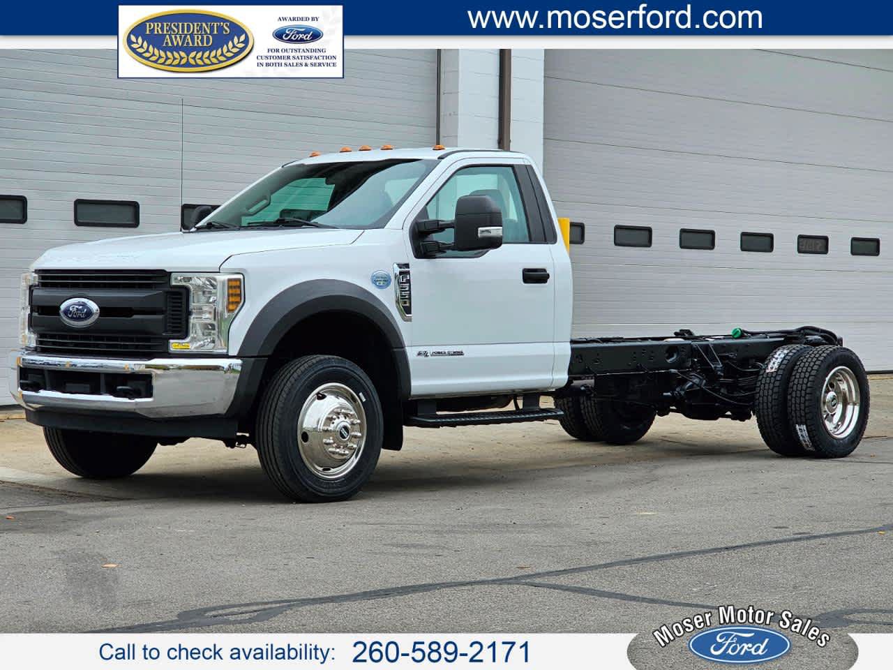 Used 2018 Ford F550 2WD Regular Cab Super Duty image 1