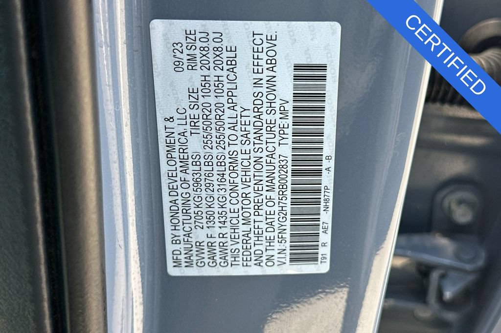Certified 2024 Honda Pilot Touring image 12