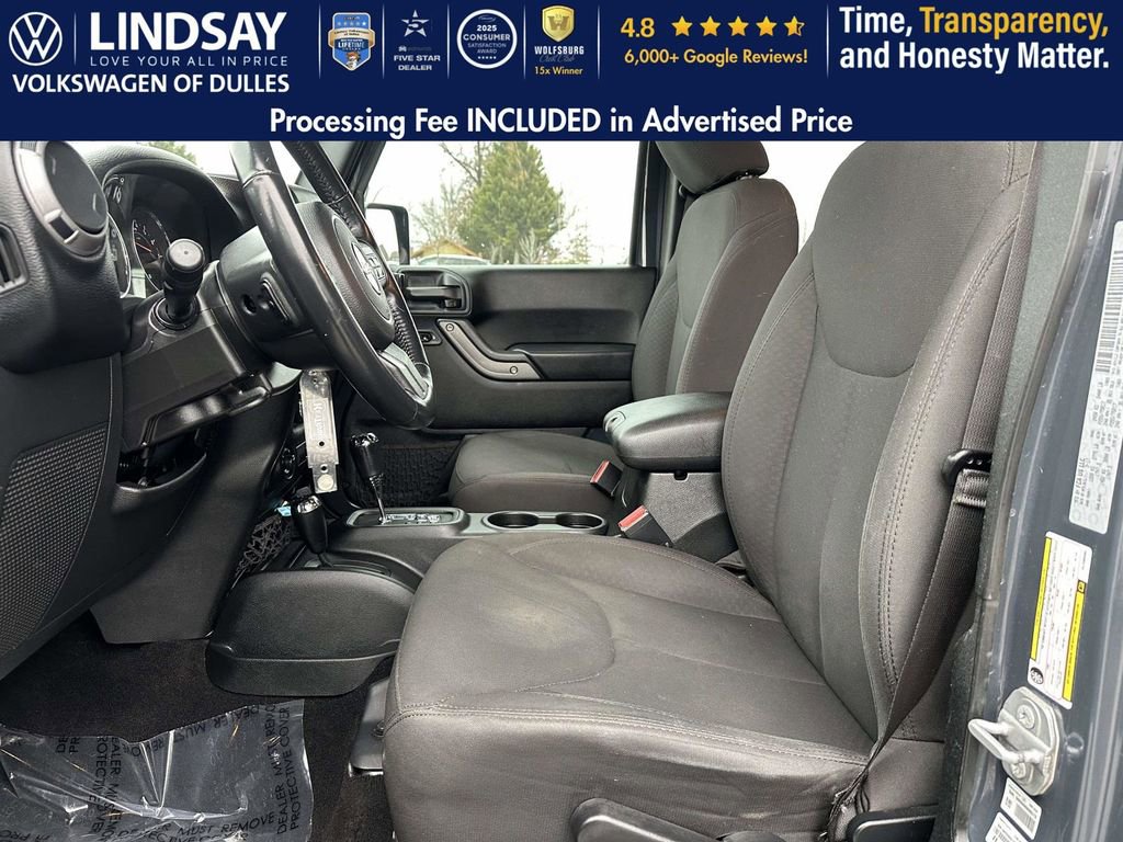 Used 2017 Jeep Wrangler Unlimited Sport w/ Quick Order Package 24S image 11