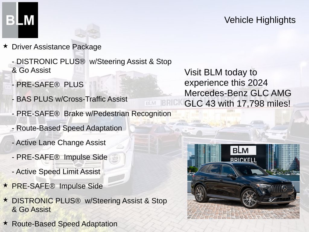 Used 2024 Mercedes-Benz GLC 43 AMG 4MATIC image 5