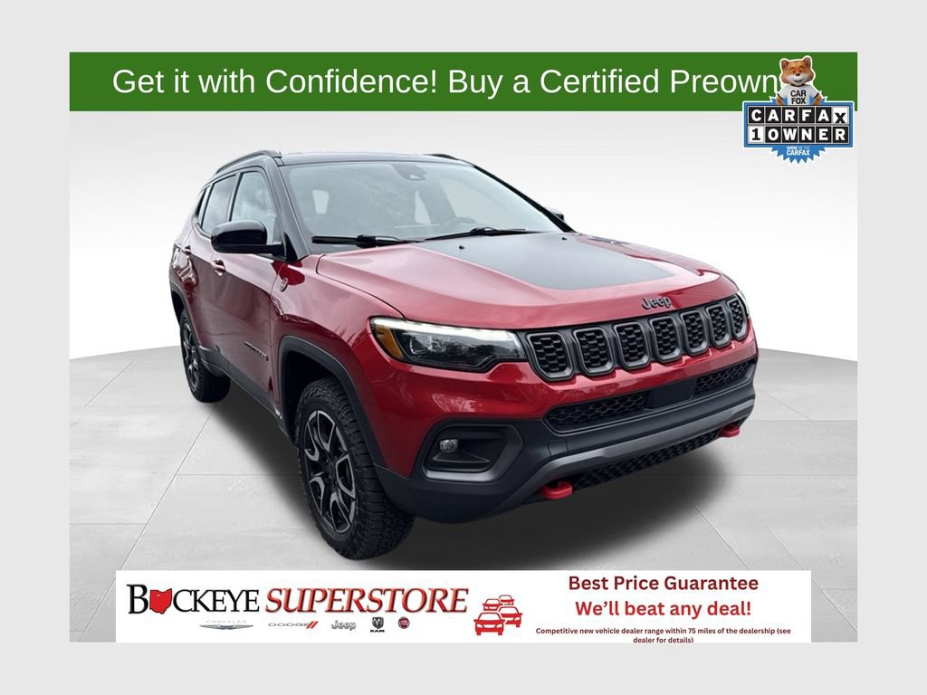 Used 2025 Jeep Compass Trailhawk w/ Trailhawk Elite Group