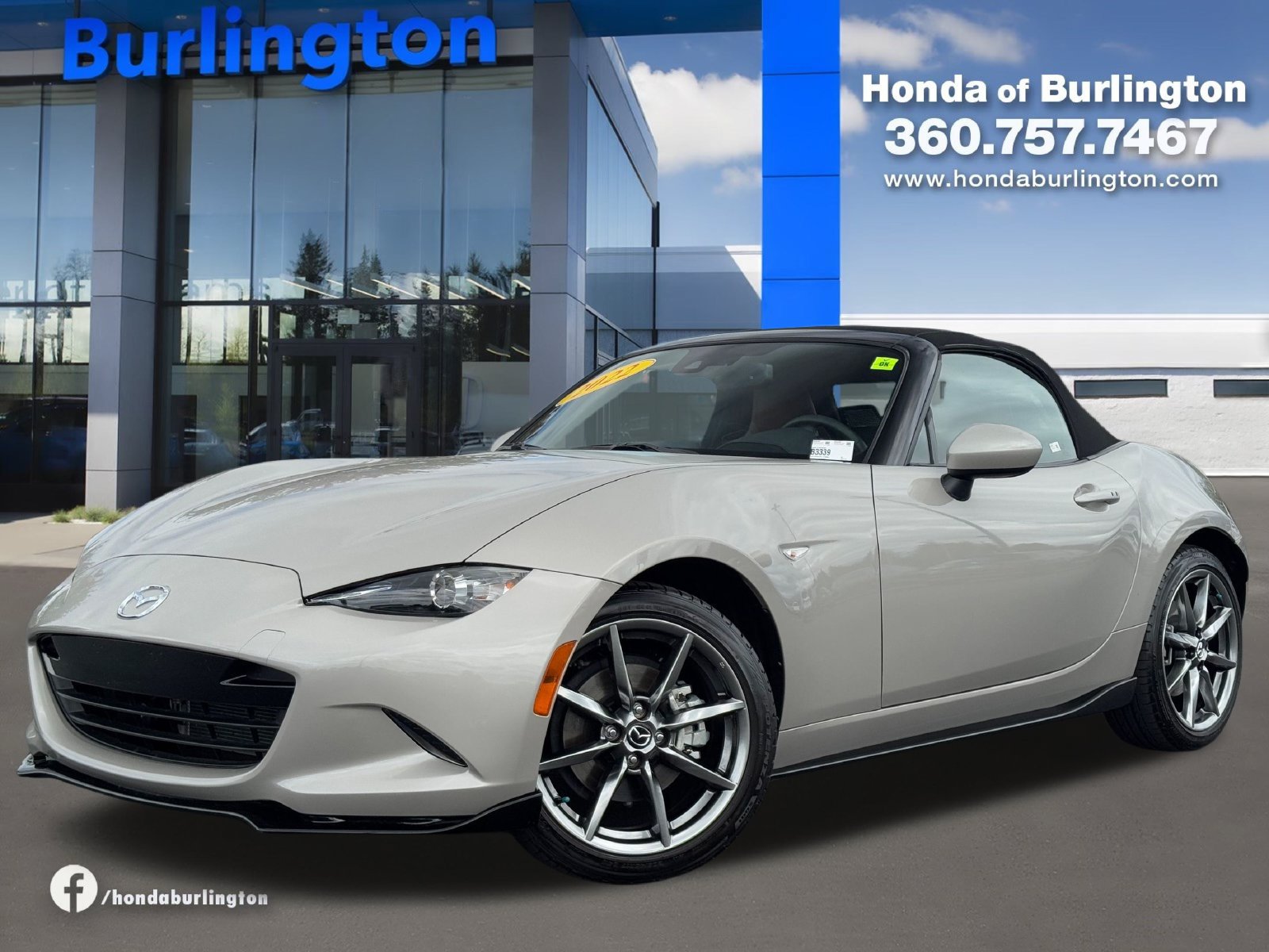 Used 2022 MAZDA MX-5 Miata Grand Touring w/ Appearance Package RWD image 1