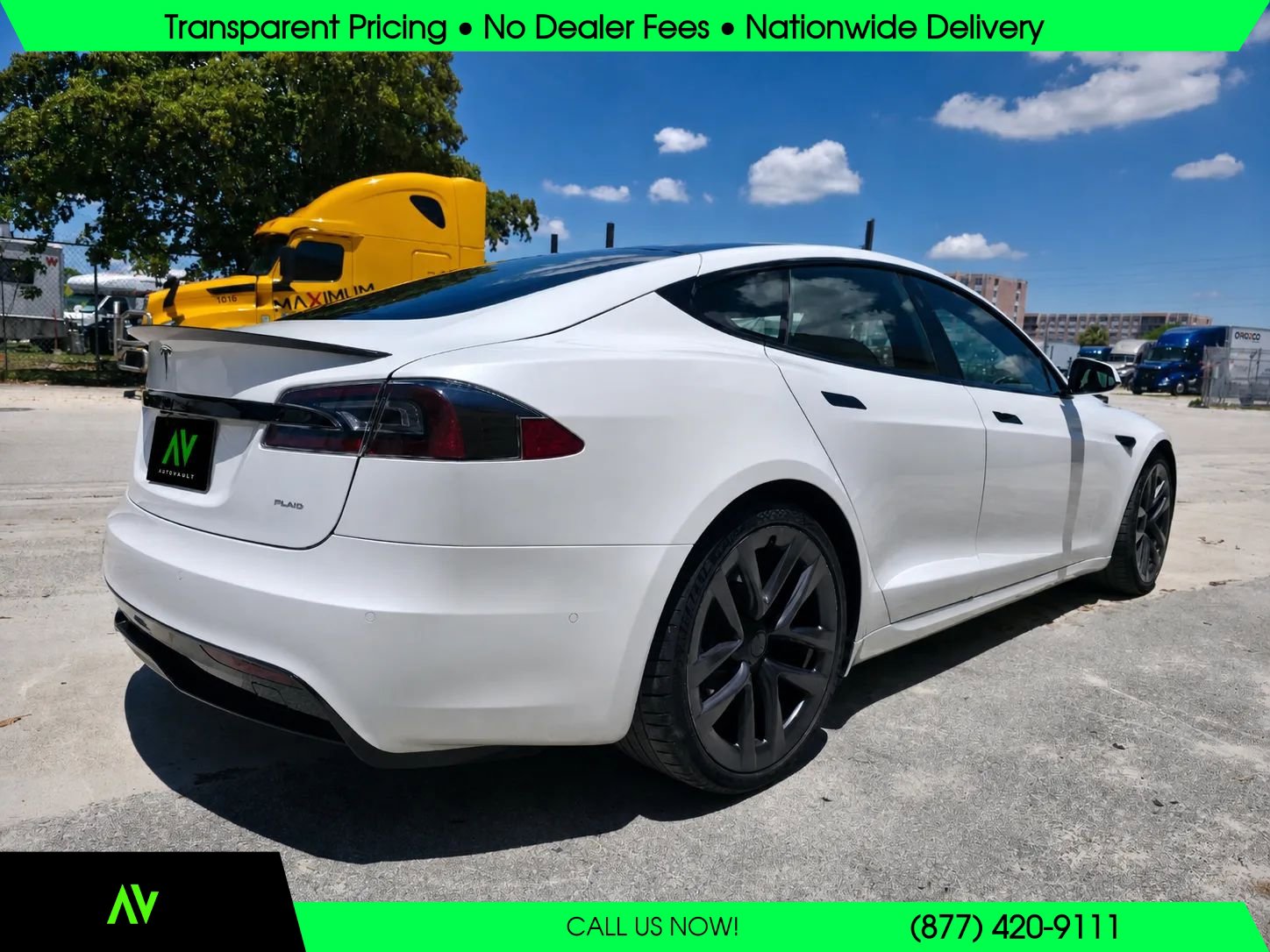 Used 2021 Tesla Model S Plaid AWD/4WD image 5