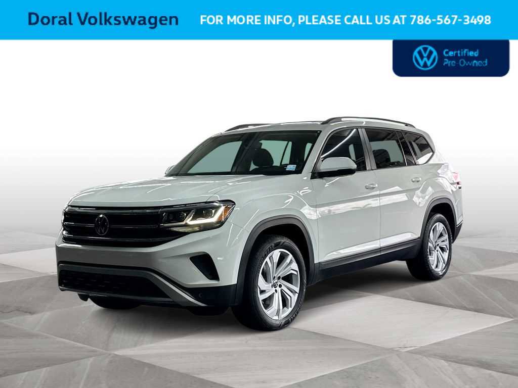 Certified 2023 Volkswagen Atlas SE w/ Panoramic Sunroof Package