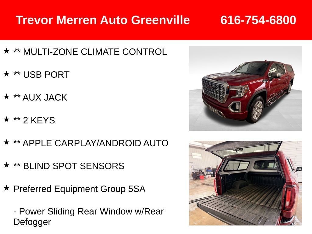 Used 2021 GMC Sierra 1500 Denali w/ Driver Alert Package II image 19