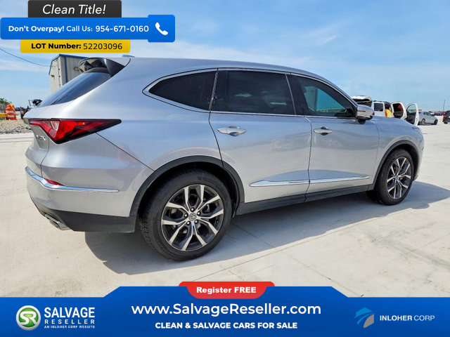 Used 2022 Acura MDX w/ Technology Package FWD image 4