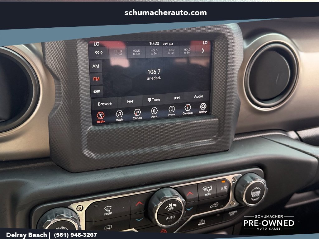 Used 2020 Jeep Gladiator Sport w/ Quick Order Package 24S AWD/4WD image 18