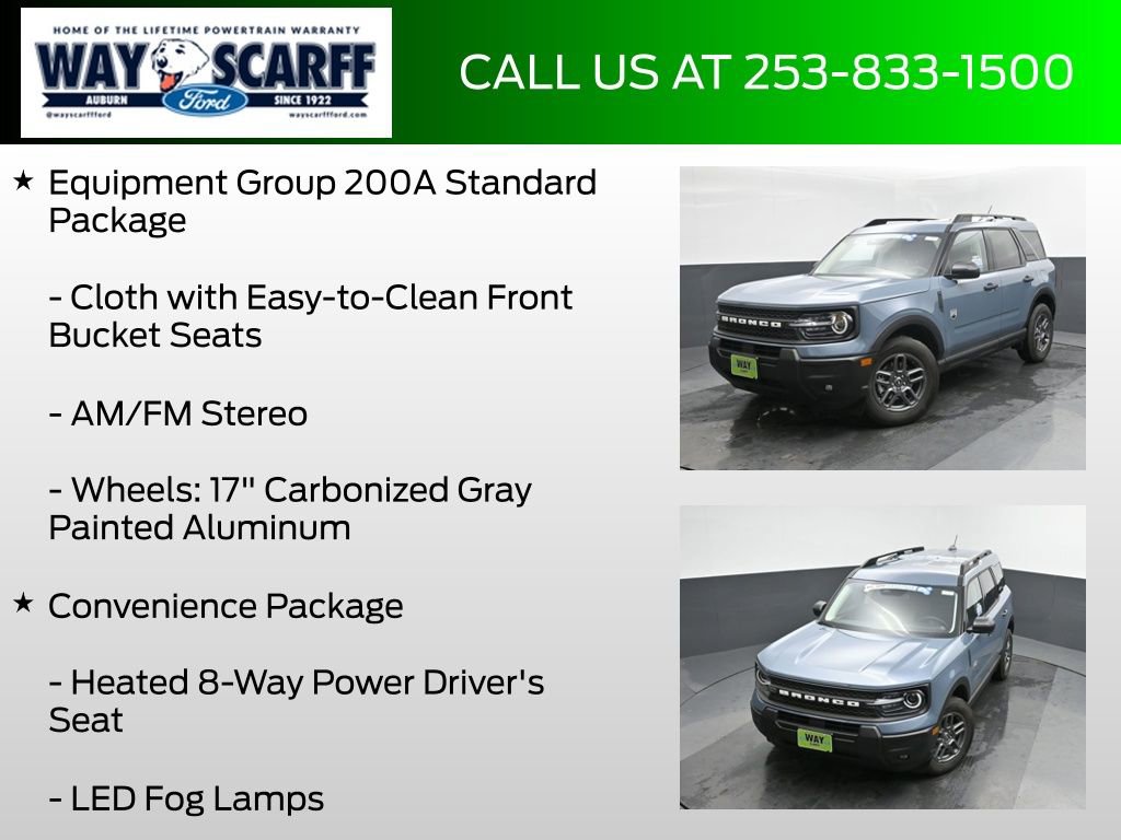 New 2026 Ford Bronco Sport Big Bend w/ Convenience Package image 6