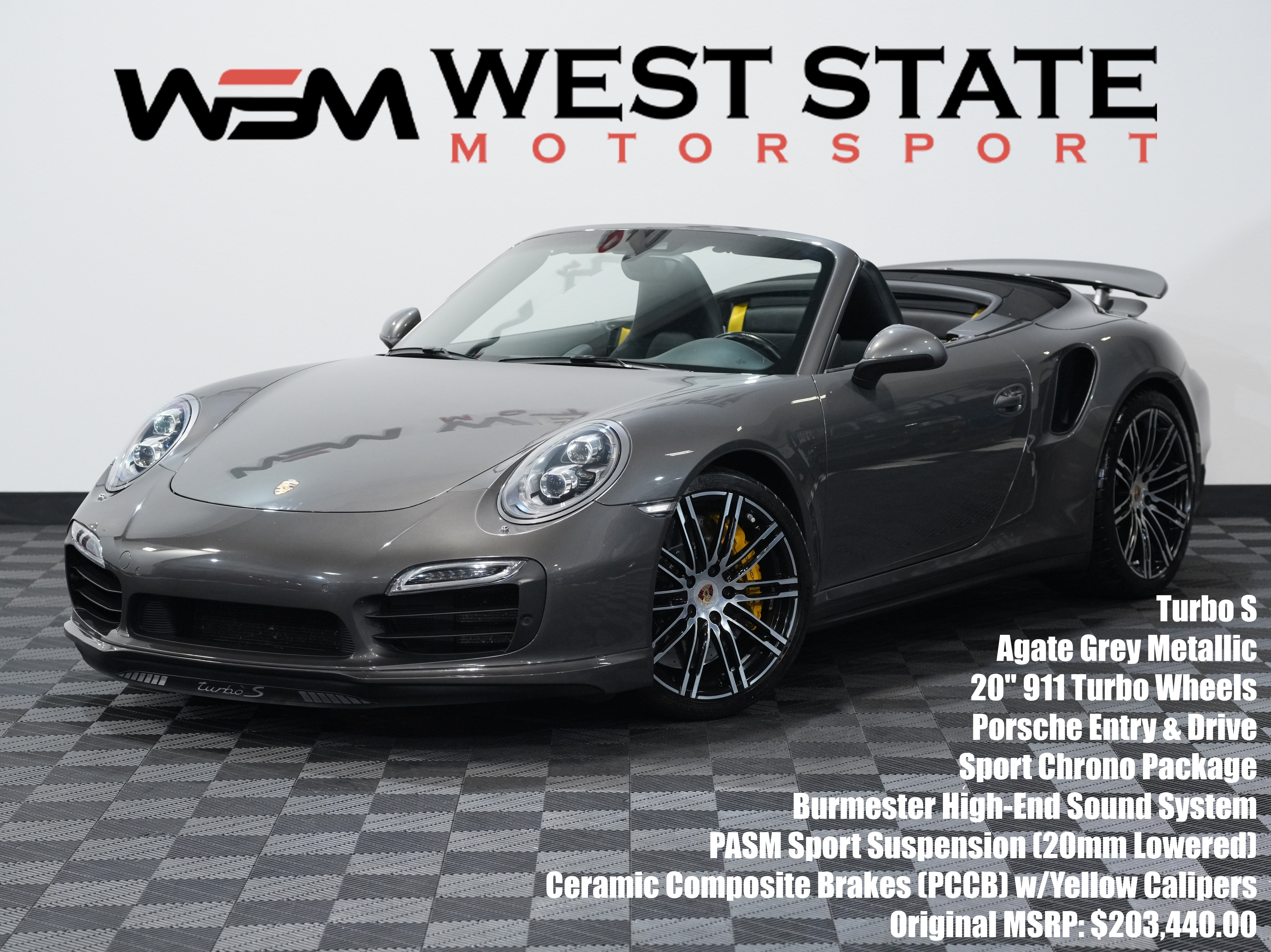 Used 2014 Porsche 911 Turbo