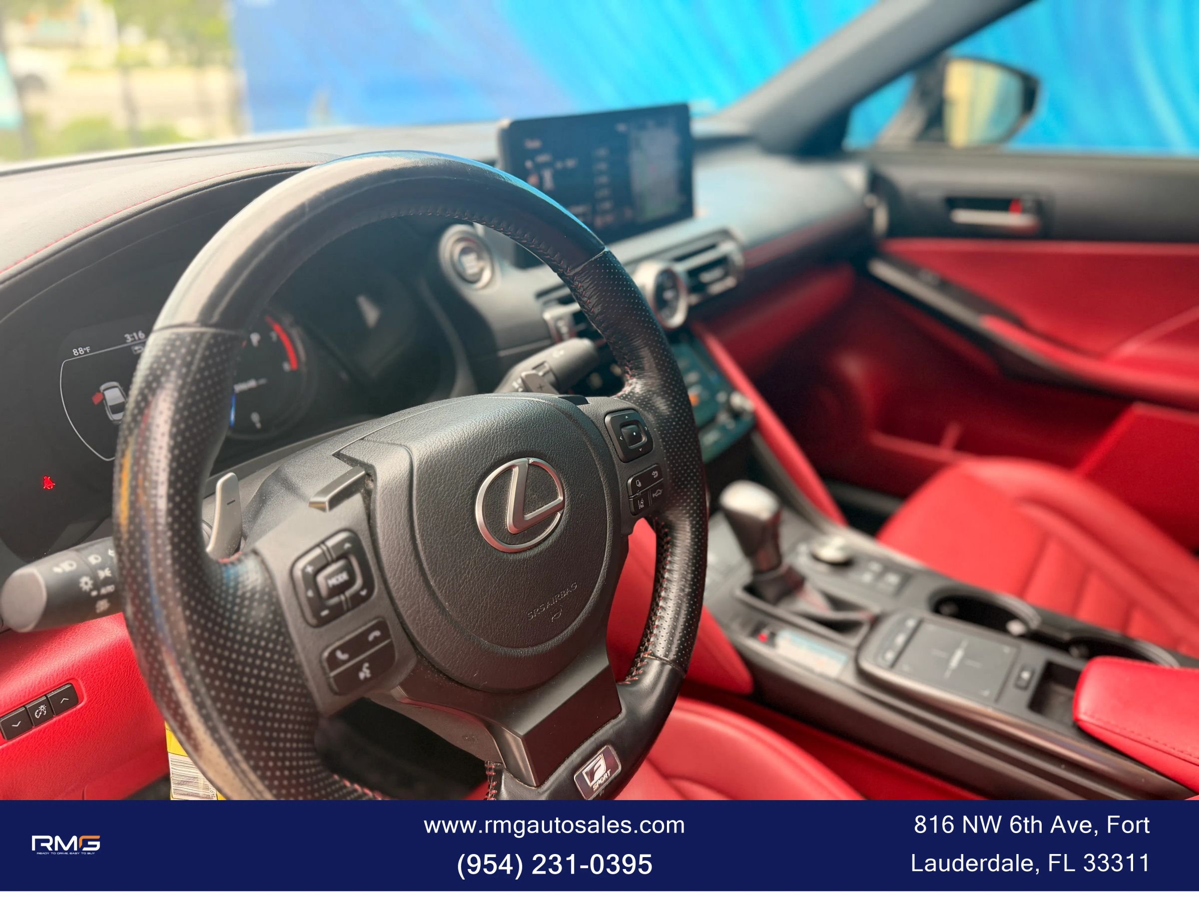 Used 2022 Lexus IS 350 F Sport w/ Navigation Package RWD image 18