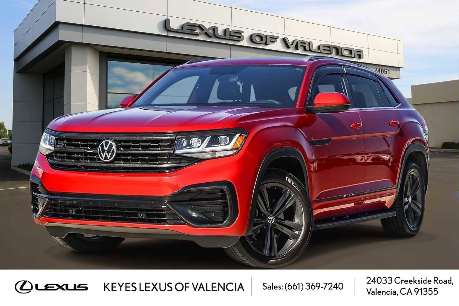 Used 2020 Volkswagen Atlas Cross Sport SE w/ Panoramic Sunroof Package image 1