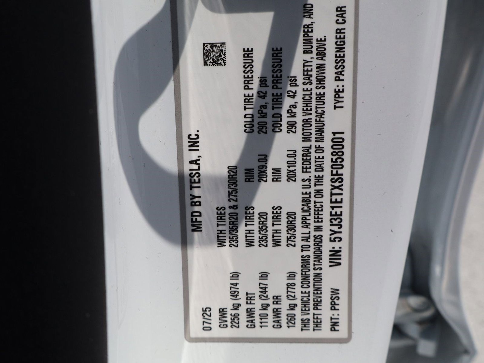 Used 2025 Tesla Model 3 Performance AWD/4WD image 27