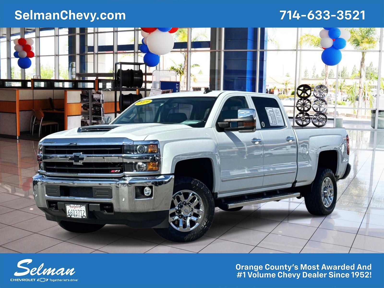 Used 2019 Chevrolet Silverado 2500 LTZ w/ Duramax Plus Package image 1