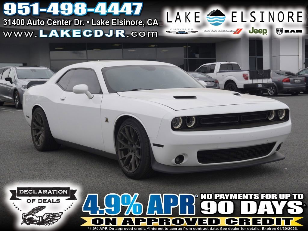 Used 2016 Dodge Challenger R/T Scat Pack w/ Leather Interior Group
