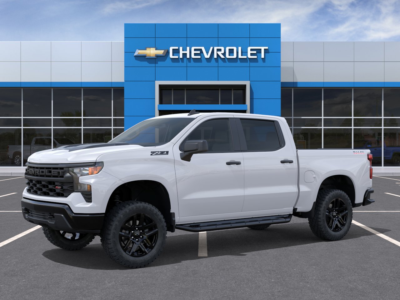 New 2026 Chevrolet Silverado 1500 Custom Trail Boss w/ Dark Appearance Package AWD/4WD image 2