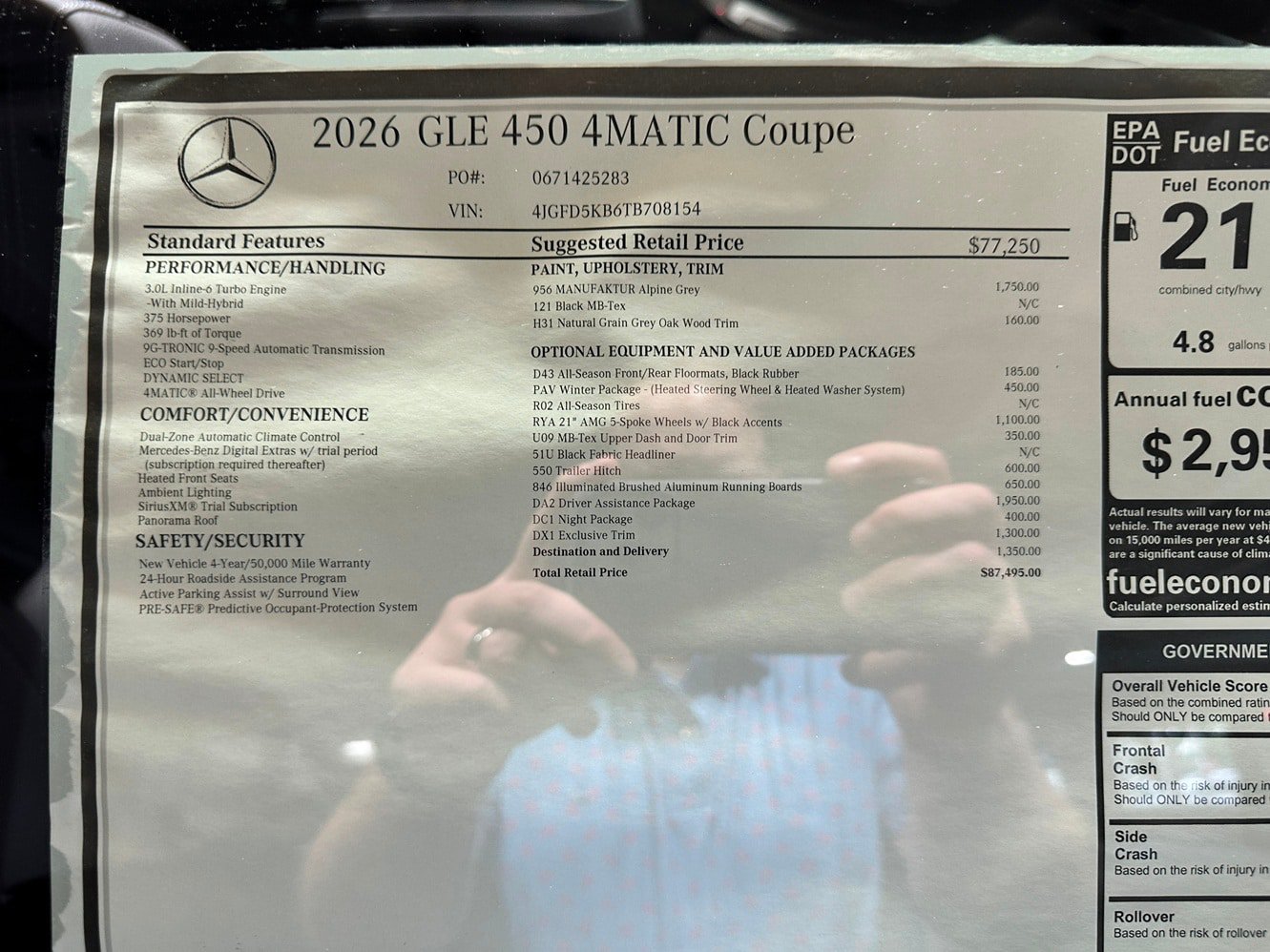 New 2026 Mercedes-Benz GLE 450 4MATIC Coupe image 17