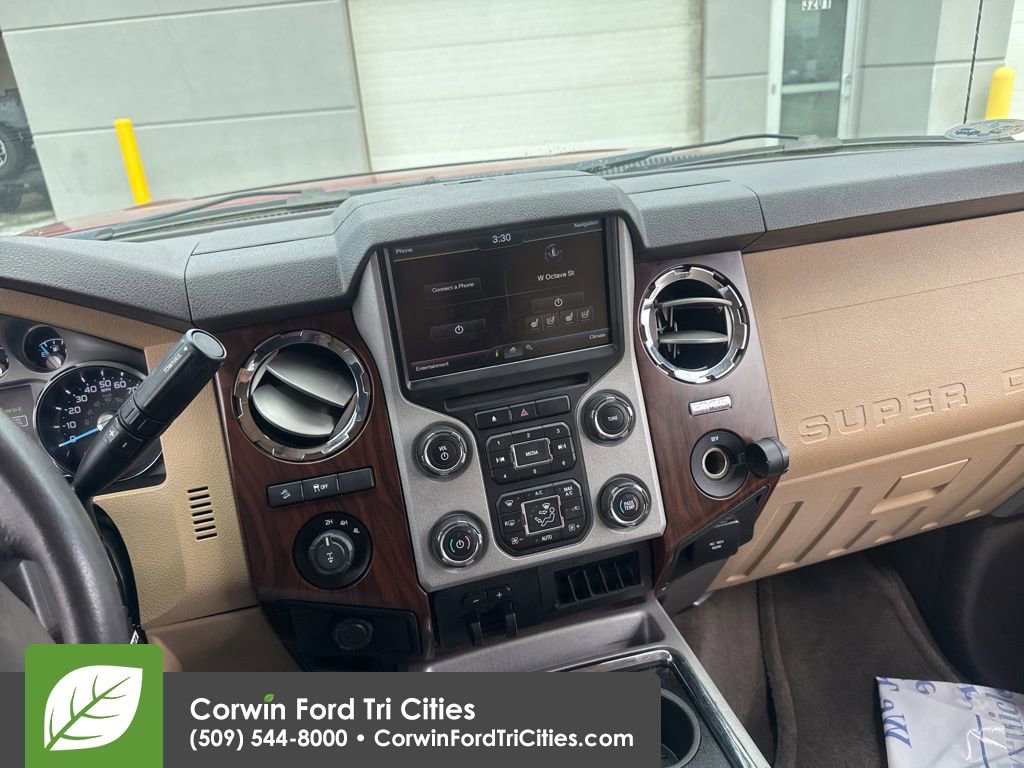 Used 2014 Ford F350 Lariat w/ Lariat Ultimate Package AWD/4WD image 13