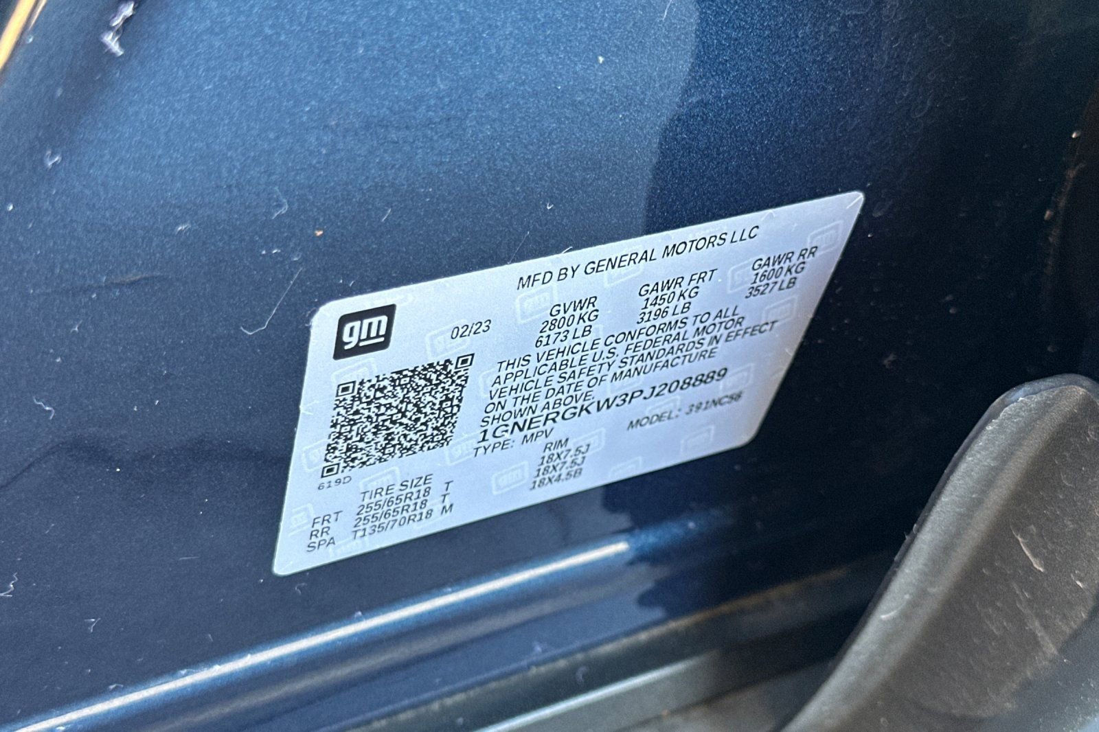 Certified 2023 Chevrolet Traverse LT image 58