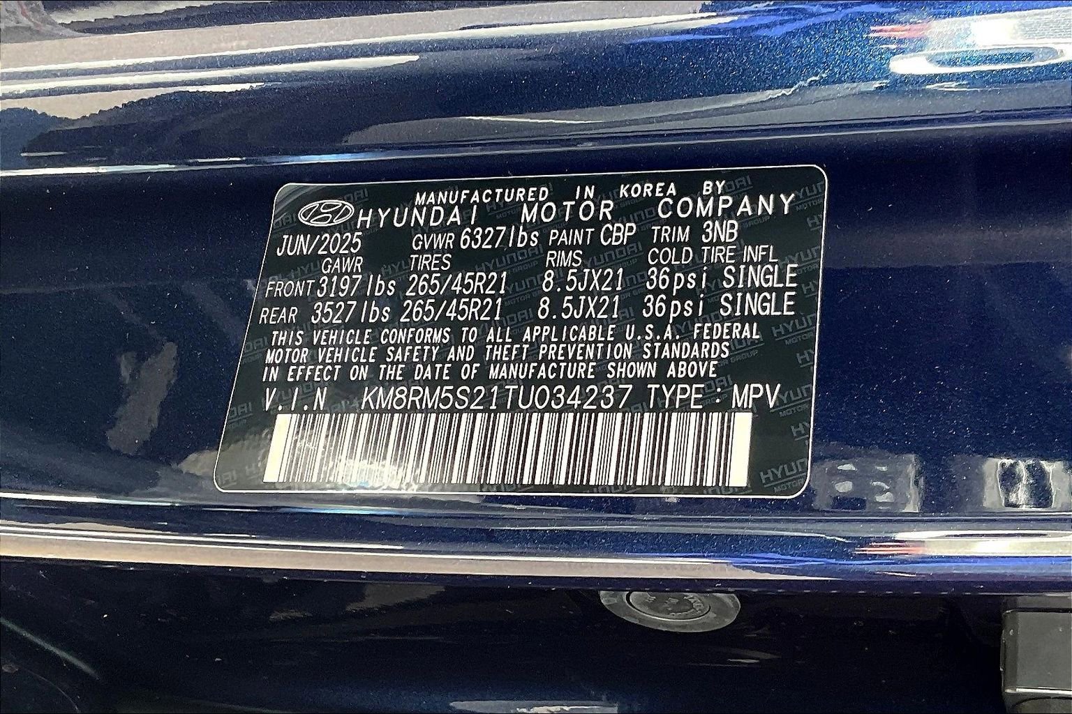 New 2026 Hyundai Palisade Calligraphy image 8