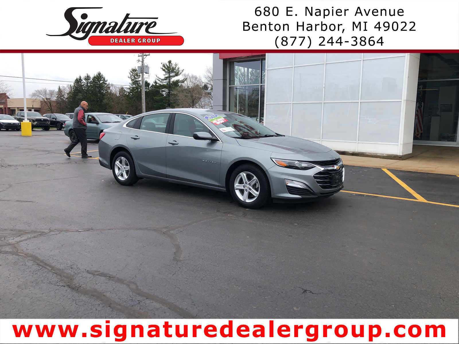 Used 2023 Chevrolet Malibu LS w/ Driver Confidence Package FWD image 1