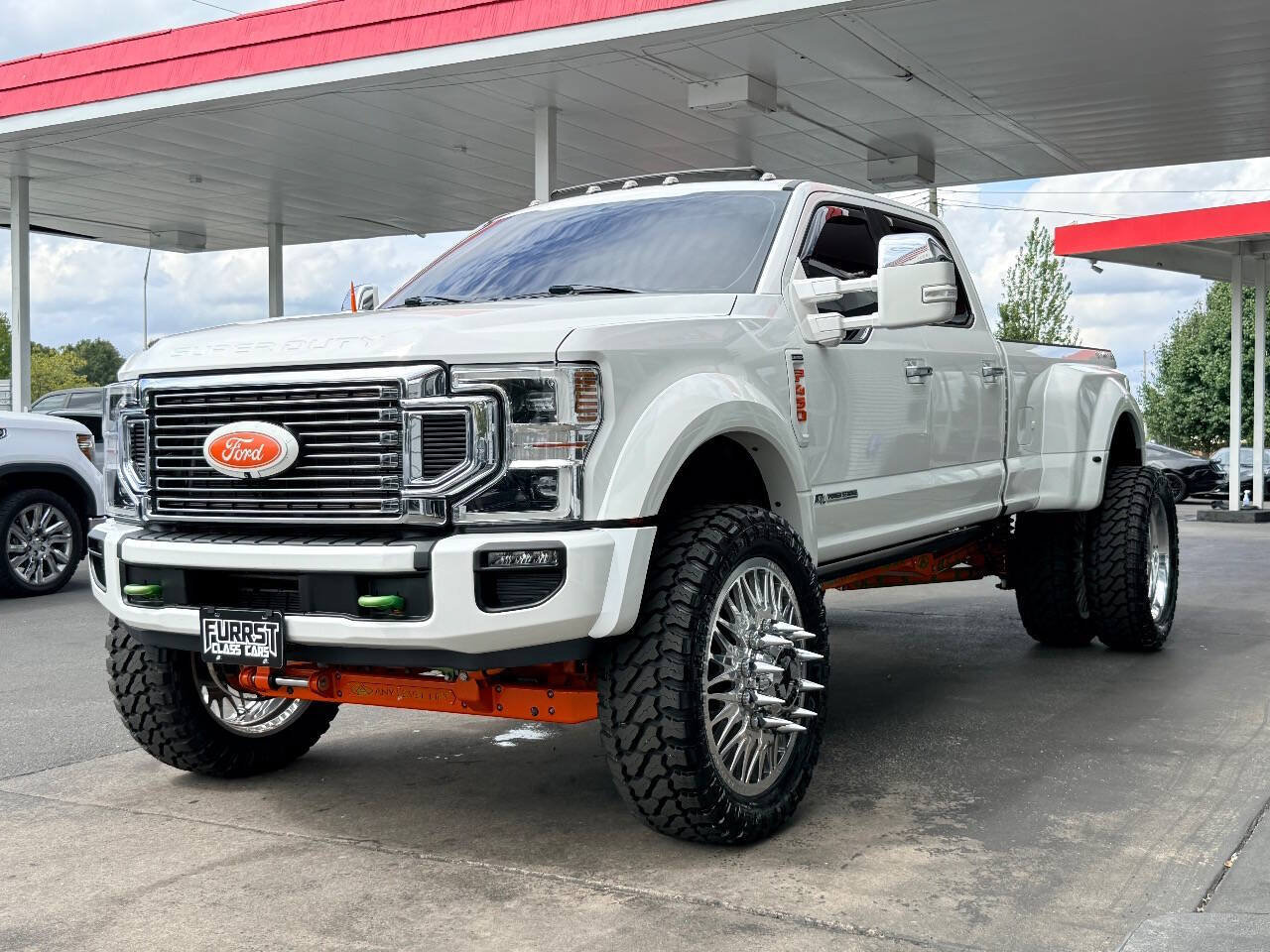 Used 2021 Ford F450 Limited w/ FX4 Off-Road Package AWD/4WD image 6