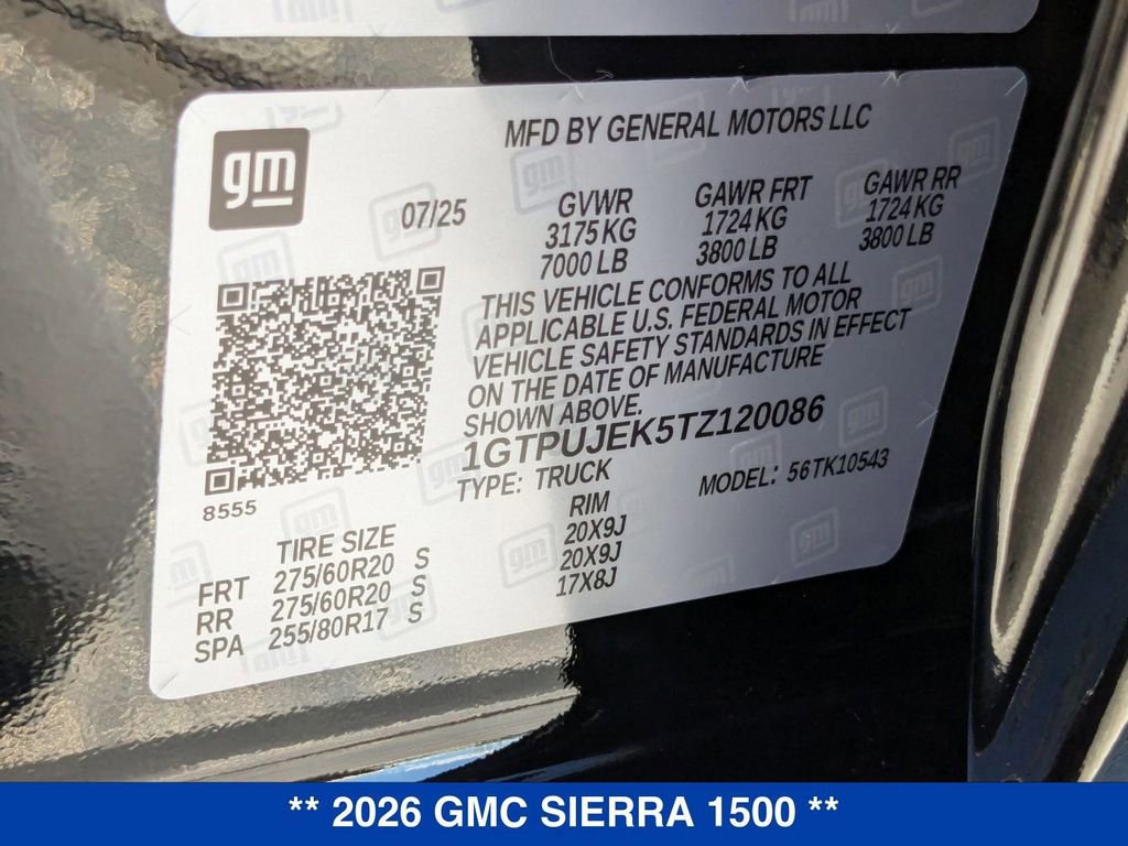 New 2026 GMC Sierra 1500 Elevation image 37