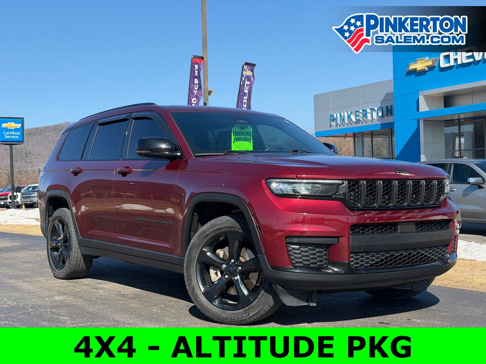 Used 2021 Jeep Grand Cherokee L Laredo