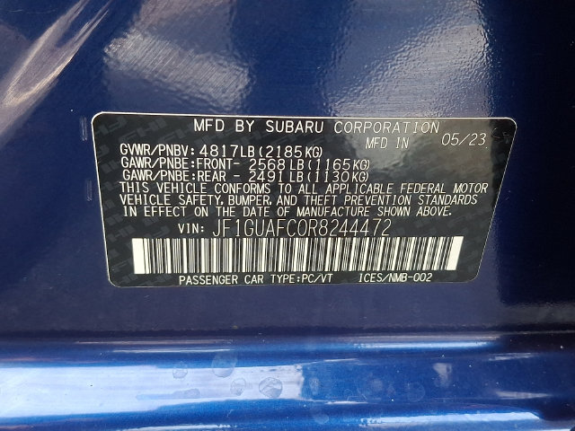 Used 2024 Subaru Impreza 2.0i Sport AWD/4WD image 28
