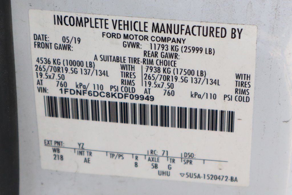 Used 2019 Ford F650 2WD Regular Cab Super Duty image 61