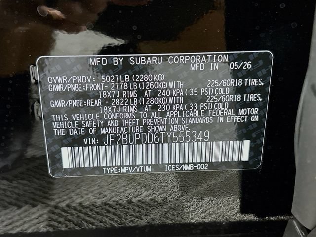 New 2026 Subaru Outback Limited AWD/4WD image 33
