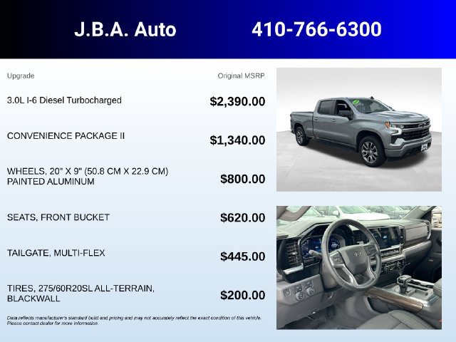 Used 2024 Chevrolet Silverado 1500 RST w/ Convenience Package II AWD/4WD image 5