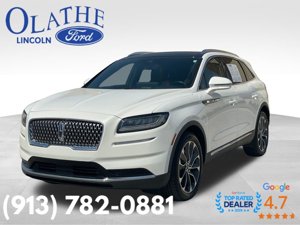 Certified 2021 Lincoln Nautilus Reserve w/ Class II Trailer Tow Package