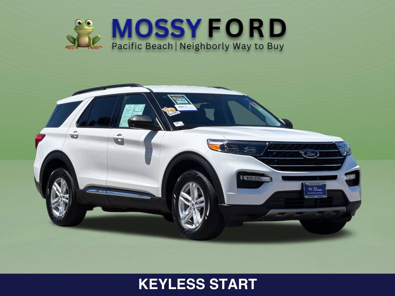 Certified 2023 Ford Explorer XLT w/ Equipment Group 202A AWD/4WD image 2