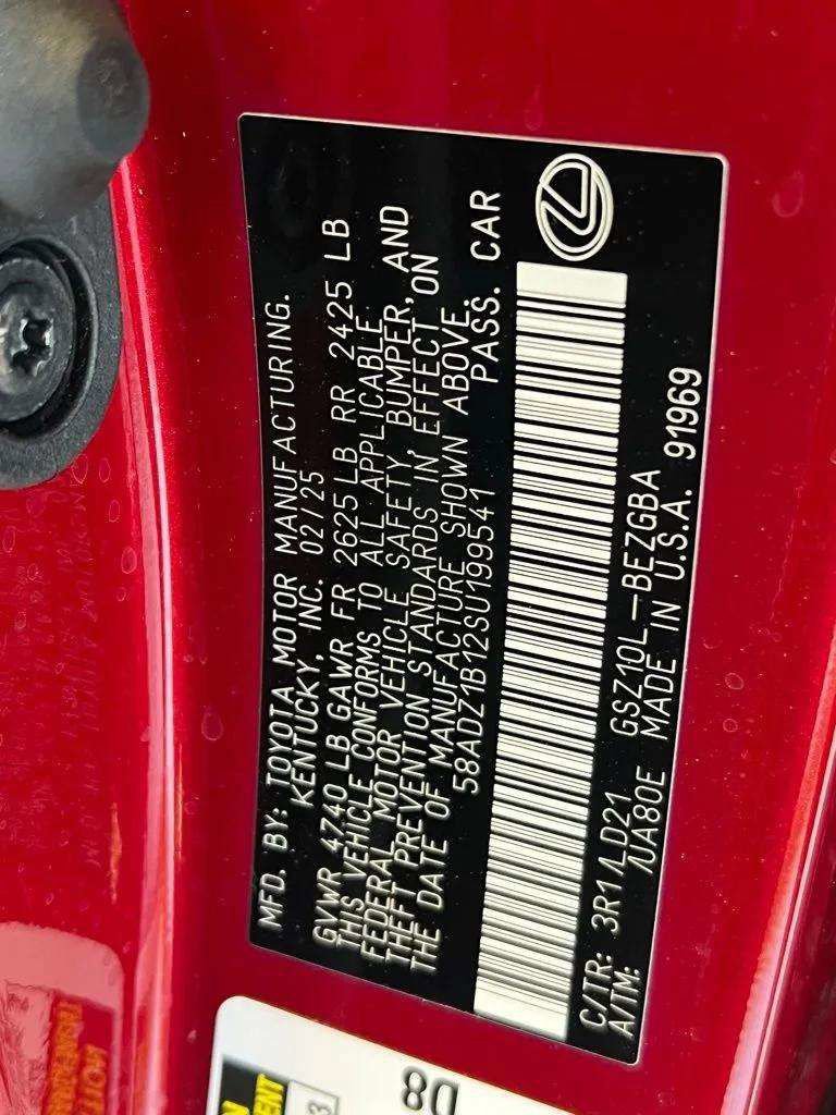 Used 2025 Lexus ES 350 w/ Premium Package image 30