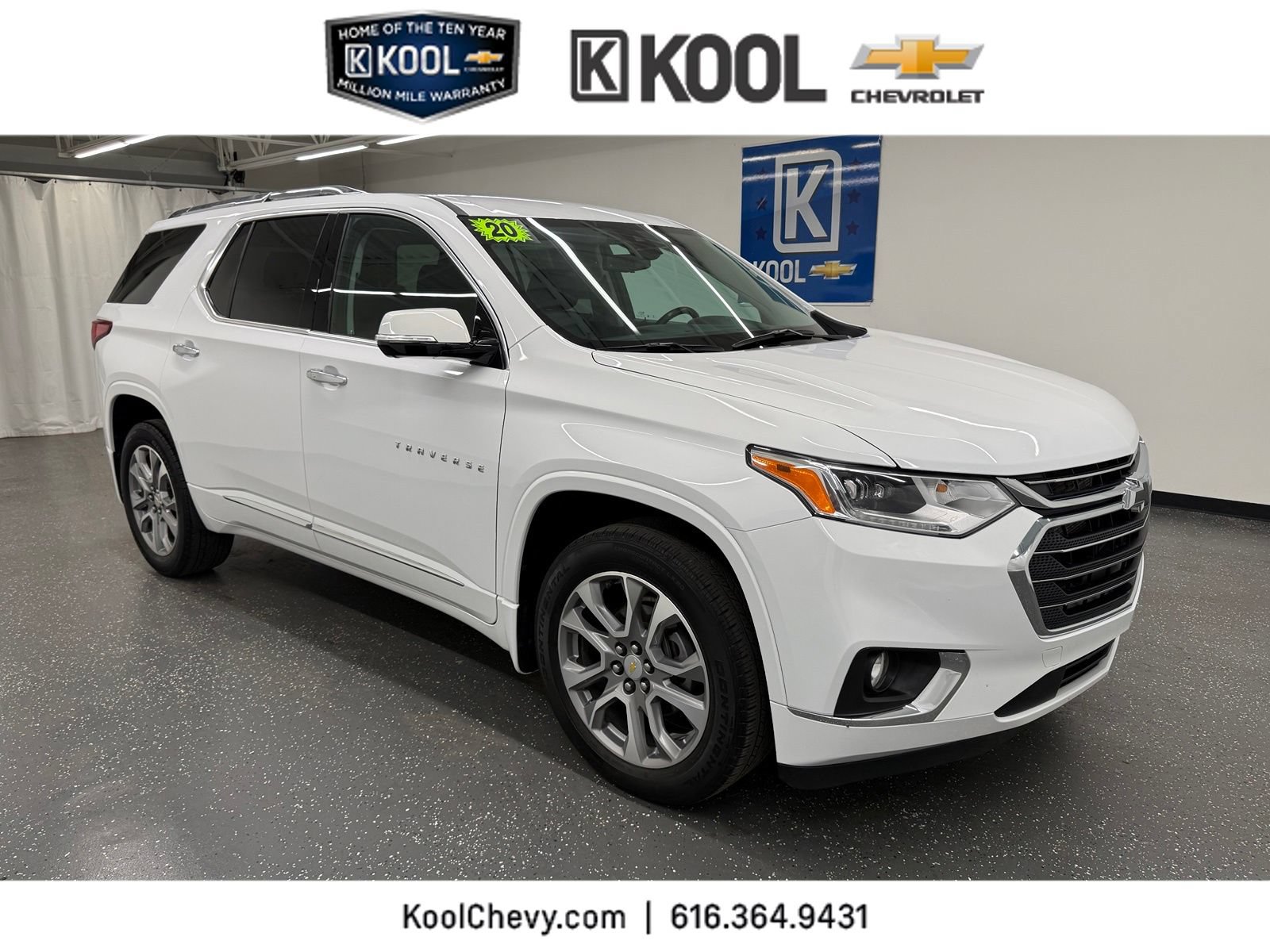 Used 2020 Chevrolet Traverse Premier w/ LPO, Floor Liner Package