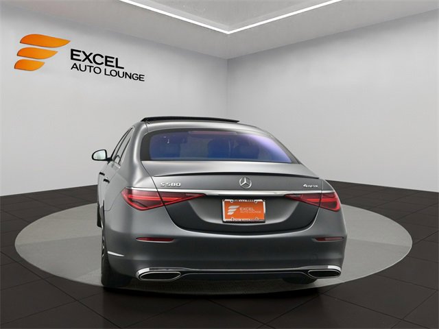 Used 2022 Mercedes-Benz S 580 4MATIC Sedan w/ 3D Technology Package image 4
