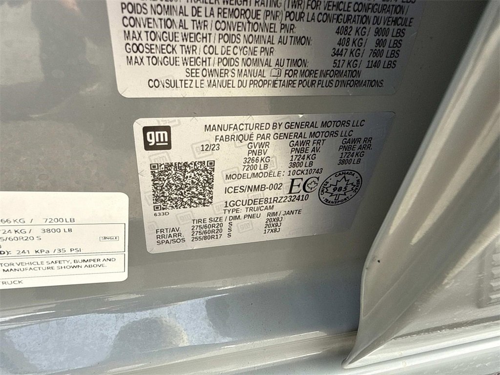 Used 2024 Chevrolet Silverado 1500 RST w/ Z71 Off-Road Package image 32